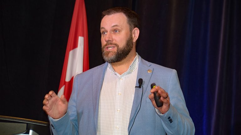 Nova Scotia Deputy Minister Daniel Mills was the keynote speaker during the recent Ontario skilled trades summit organized by Skilled Trades Ontario.