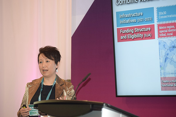 Yvonne Yeung, CEO of Toronto-based SDG Strategies, delivered a presentation on 15-minute communities at the recent ULI conference in Toronto.