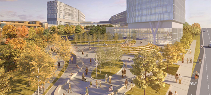 At 2.5 million square feet, the new Ottawa Hospital campus will be one of the largest infrastructure projects ever in the capital city. Construction on the buildings is scheduled to start in 2024.