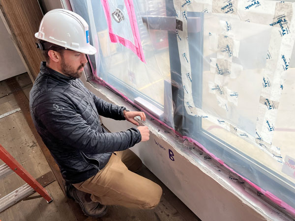 During the testing, the shake table will be accelerated to 1G of force, which will result in a force of up to 3Gs at the top of the building. The table will also mimic the effects of the ground moving in all six degrees of motion.