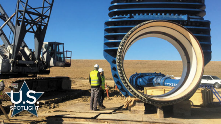 A new water pipeline under construction will connect East Texas water supplies with the DFW area.