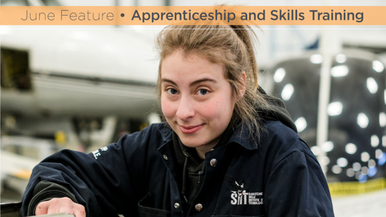 Approximately 25 per cent of the students entering trades at SIIT are women.