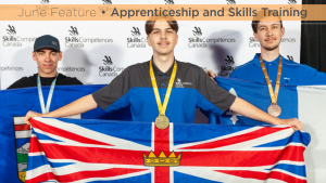 BCIT construction student wins gold at national trades competition