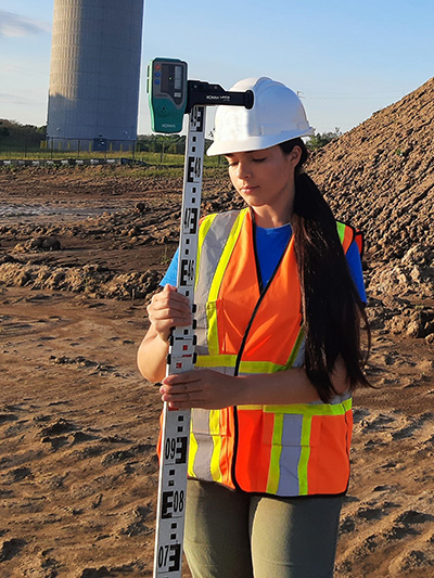Miss Canada Ashley Borzellino works as a City of Brantford construction development inspector.