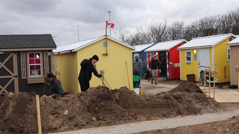 A Better Tent City is a community of tiny homes located in Kitchener, Ont. that opened in April 2020 just as the COVID-19 pandemic began.