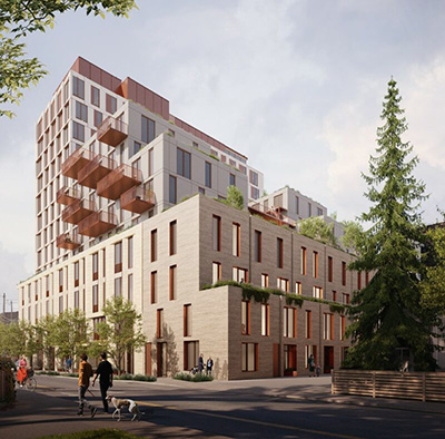 Toronto City Council approved a zoning bylaw amendment application recently, making way for a new, 12-storey, mixed-use residential development at 880 Eastern Ave. in the Leslieville neighbourhood of Toronto.