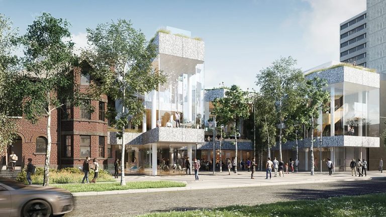 Construction is well underway on the KESKUS International Estonian Centre in Toronto. It is anticipated to become a gathering place and hub for the Estonian community.