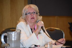 Bonnie Clark, warden of Peterborough County, also served as a housing panellist during the conference.