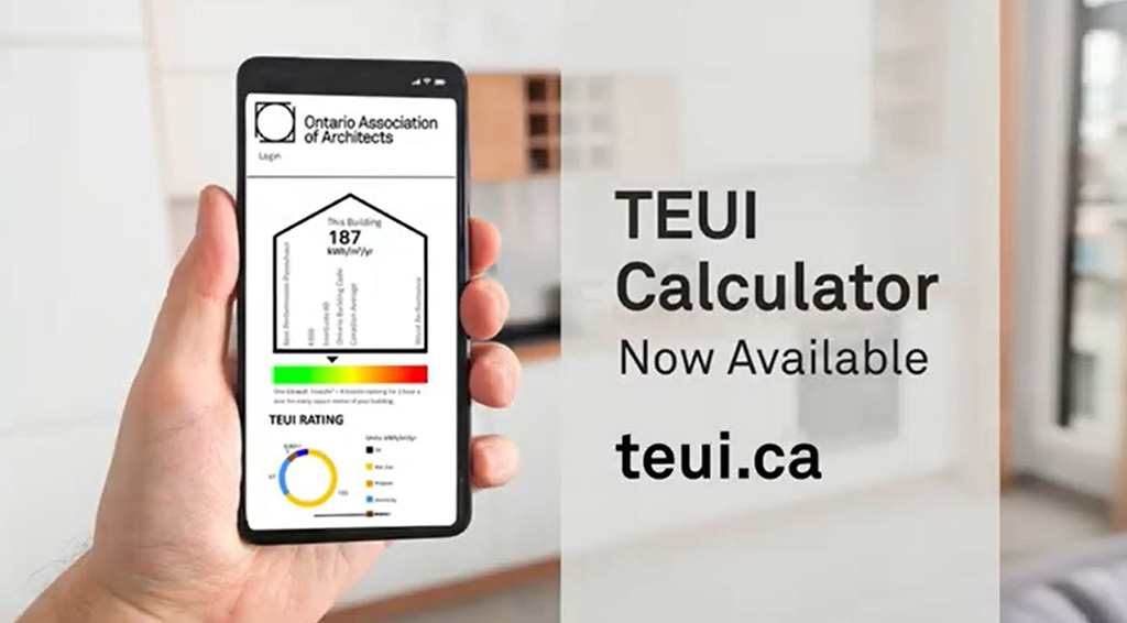 OAA introduces new climate-action weapon, the TEUI 2.0 calculator