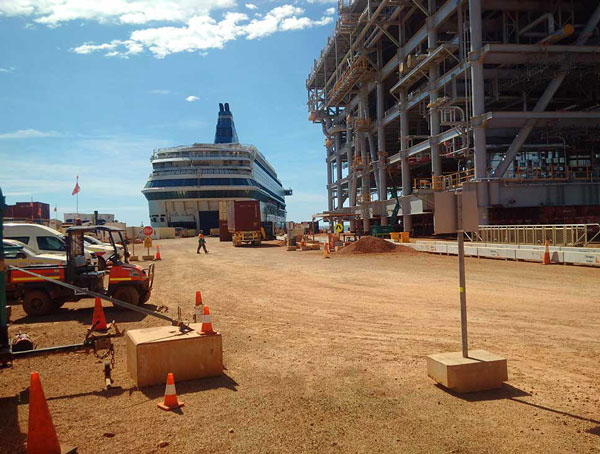 Bridgemans was contracted by Chevron to supply a 650-foot vessel to its Gorgon LNG project in Australia. The ship was refitted at dry dock facilities in Turku, Finland.