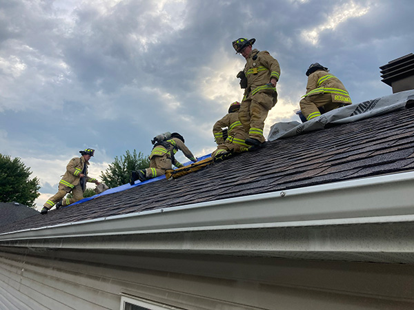 On Aug. 3 a storm ripped through Ottawa and ripped off a portion of a roof in Riverside South.