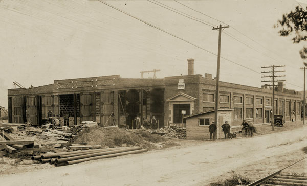 The first project the Ball Brothers were awarded was a contract to build the Kitchener Street Railway Barns, a nine-month project worth $200,000.