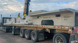 Sarens completes installation of storm trap for road in Burlington