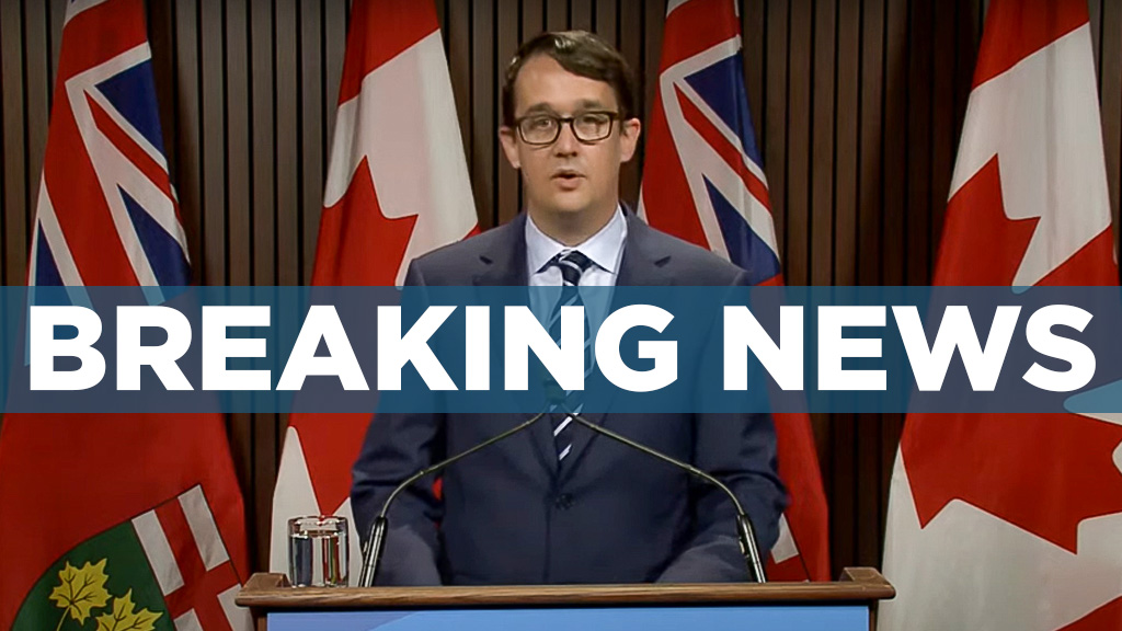 BREAKING: Ontario Labour Minister Monte McNaughton leaving government for private sector
