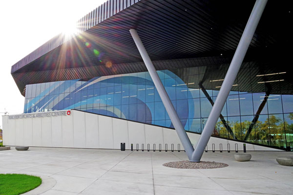 One of Kit Steel’s largest projects was the Walker Sports and Abilities Centre at Brock University, completed in support of the Niagara 2022 °ϲʿ2023 Summer Games.