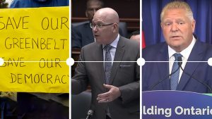 A chronology of key events following Ontario’s decision to develop Greenbelt lands
