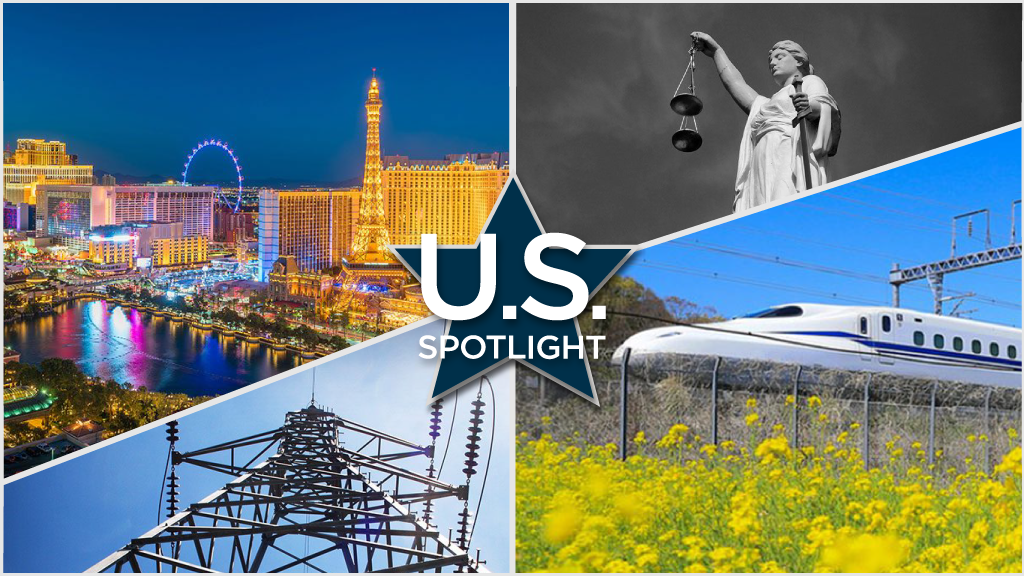 U.S. Spotlight: Move over Hoover Dam; Iowa building collapse update; light at the end of the Texas HSR tunnel