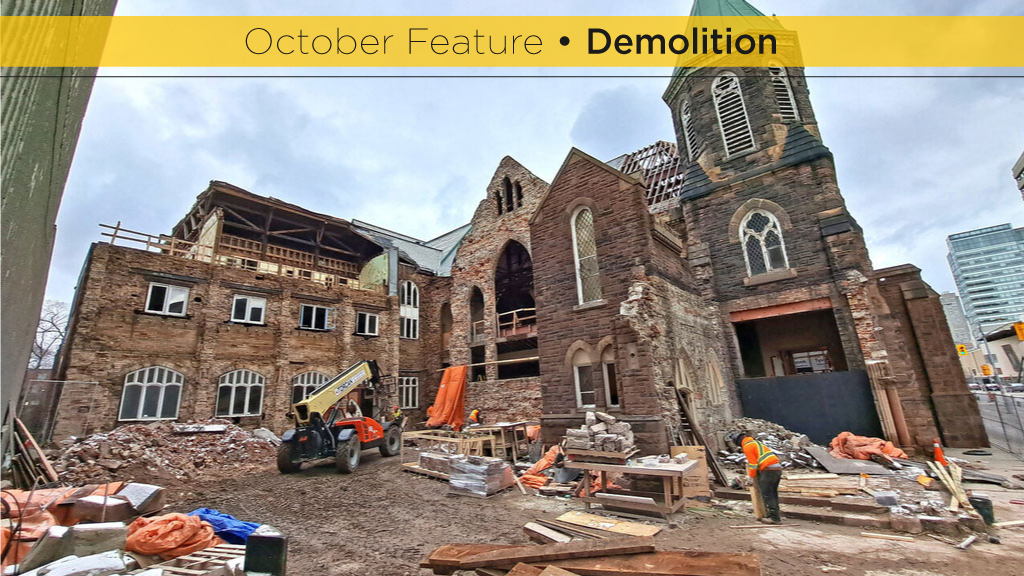 Toronto’s Bloor Street United Church to rise again following partial demolition