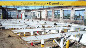 Decommission, deconstruction, then demolition, in that order