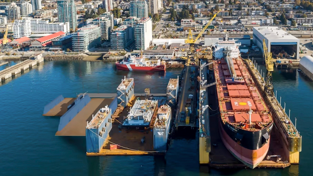 Vancouver Port Authority approves Seaspan drydock expansion