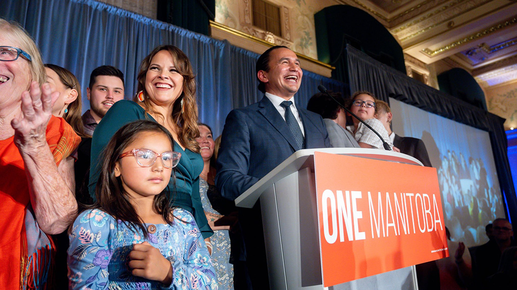Manitoba NDP to form majority government in historic win for First Nations premier