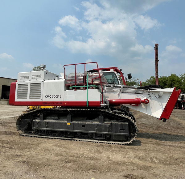 KTEG stands for Kenki Technology Group, a jointly-funded company based in Germany and owned by Hitachi Construction Machinery and Kiesel Technology. The Canadian dealer for KTEG is Wajax.