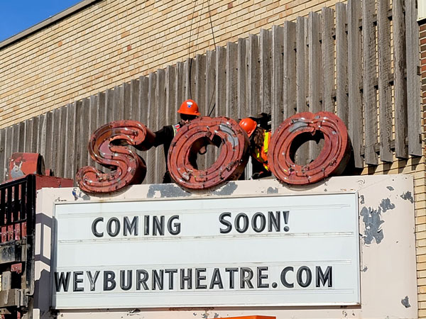 The Soo Theatre opened in 1950 and remained the only movie theatre in Weyburn. Operated by Landmark Cinemas, the Soo fell into disrepair, requiring costly renovations for a theatre that represented a dying breed: the single-screen cinema.