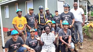 Carpenters鈥� take skills south to build home for disadvantaged family in Jamaica