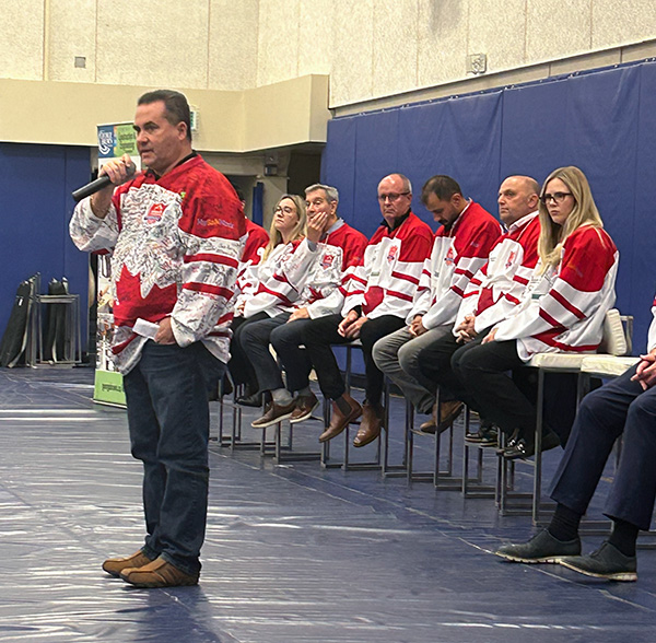 Students at George Brown College heard from health and safety leaders at a recent League of Champions event at the Casa Loma Campus.