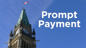 Prompt payment for Canada’s federal projects now in force