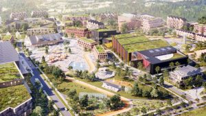 Poplar Regional Health and Wellness Village in Collingwood, Ont. will feature 2,200 purpose-built workforce and supportive residential housing units and one million square feet of medical, health and wellness services.