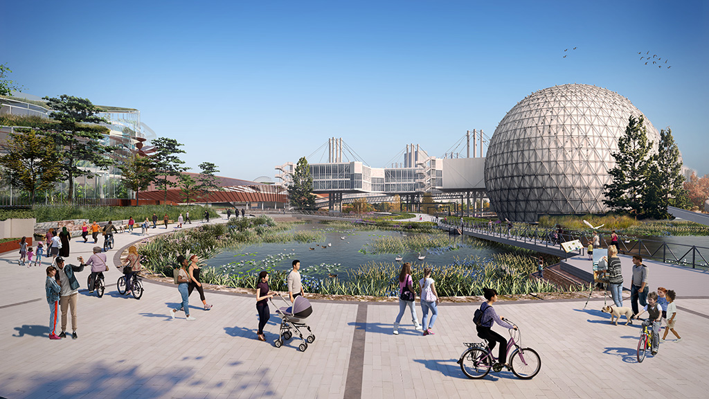 Ontario Place Update: EllisDon performs site servicing work; WZMH to carry out preliminary plans for new science centre