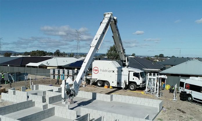 Australian equipment manufacturer FBR Ltd. has tested the Hadrian X in several projects Down Under, and will soon begin export to the United States.