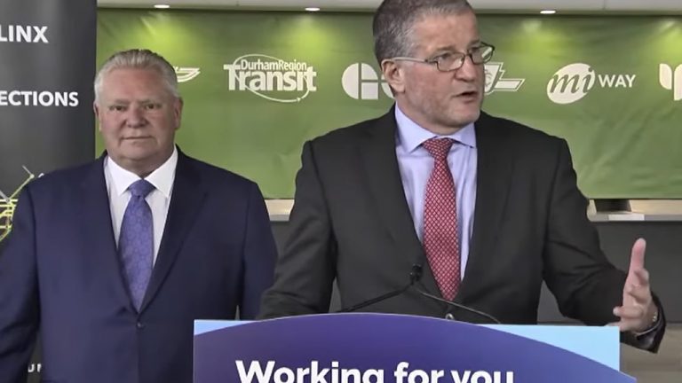 Metrolinx CEO Phil Verster told reporters at a Feb. 5 announcement that good progress is being made on the Eglinton Crosstown LRT but wrinkles still need to be ironed out before the line opens.