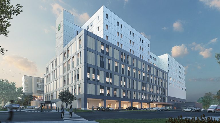 The $898 million contract for the Prince Albert Victoria Hospital project includes design and construction of a new acute care tower connected to and directly north of the existing facility.