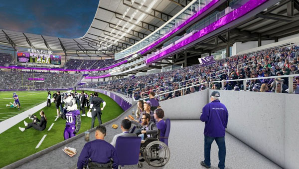 The new Ryan Field will have state-of-the-art disabled access using Universal Design principles.
