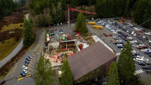 A firm foundation: Base station on track for new Grouse Mountain gondola