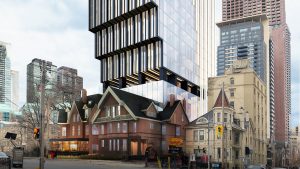 Highrise on Isabella Street will feature unique interaction with heritage buildings at base