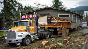 Ten Port Moody houses will be moved from the Lower Mainland to the shíshálh Nation on the Sunshine Coast as the start of a new subdivision.