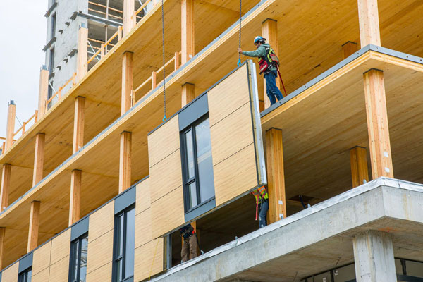 Brock Commons Tallwood House, an 18-storey student residence at the University of British Columbia, was the tallest mass timber structure in the world when it opened in 2017.