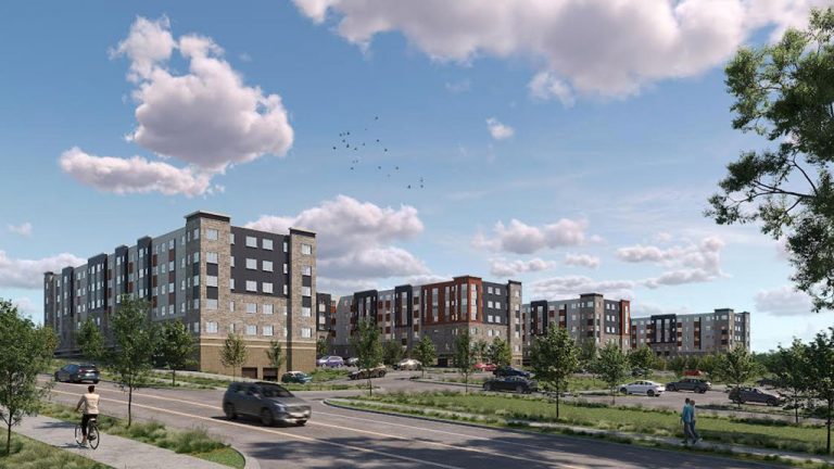 Big-D Construction recently broke ground on the Decatur Landing Apartment Complex in Minnesota. It was designed by Kaas Wilson Architects.