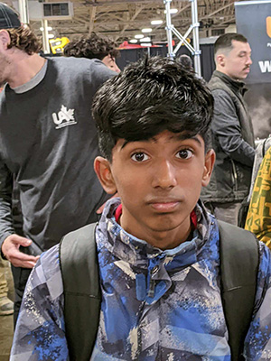 Fourteen-year-old Siddart K., a Grade 8 student from Woodbridge, declared himself interested but uncommitted after a hands-on stint at a steamfitting and pipefitting booth.