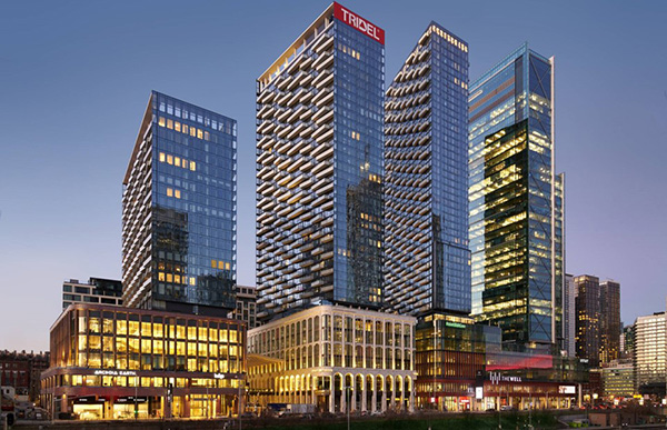Tridel was also involved with Toronto’s The Well (pictured). The homebuilder has delivered over 90,000 homes.