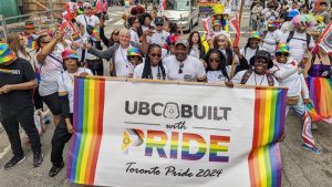 Carpenters’ march in Toronto Pride