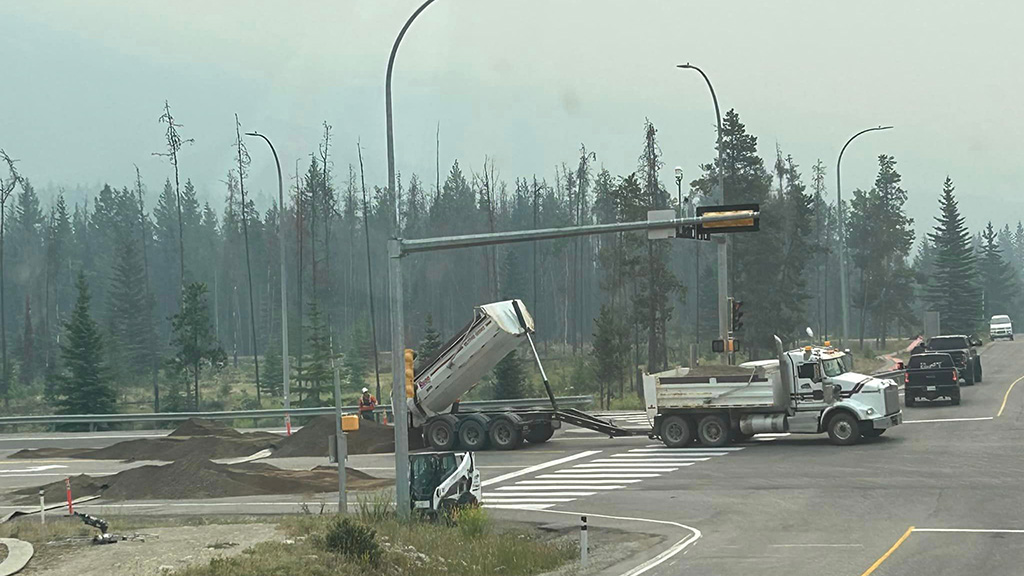 Alberta construction joins firefighting contingent as wildfire rages through Jasper