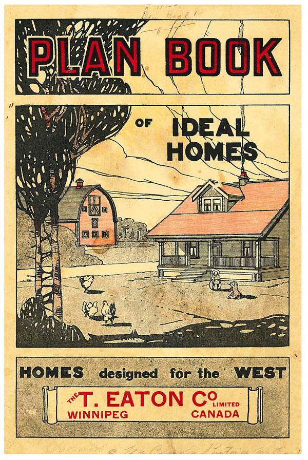 Kit homes became popular more than a century ago. The most famous brand was Sears Modern Homes, sold by Sears, Roebuck and Company, which first sold the kits in 1908. Eatons followed suit a few years later, as shown in this ad.