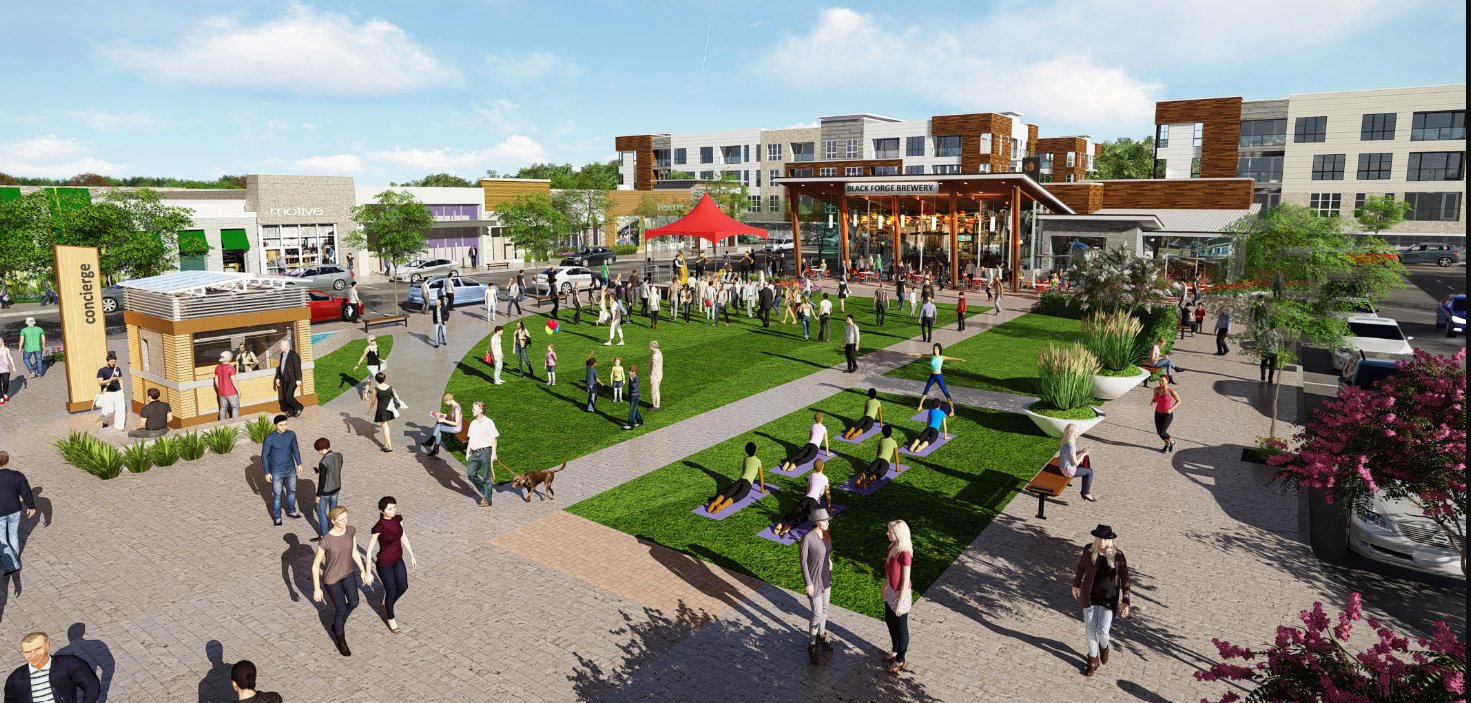 Five & Main will have abundant retail within a natural environment surrounded by residential.