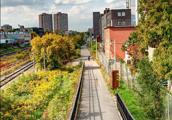 The West Toronto Railpath project will extend the pathway from its current endpoint at Dundas Street West and Sterling Road to Abell Street and Sudbury Street.