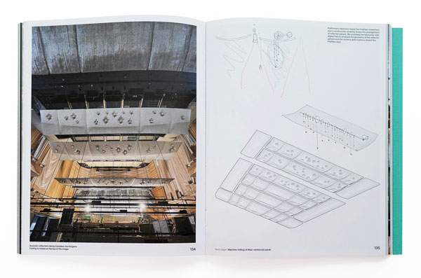 Also featured in the book is David Geffen Hall in New York, home of the New York Philharmonic at Lincoln Center.