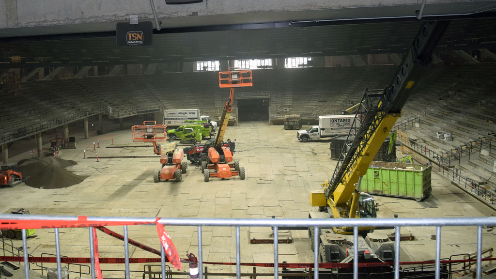 Work for everyone on OVG’s Hamilton Arena reno project